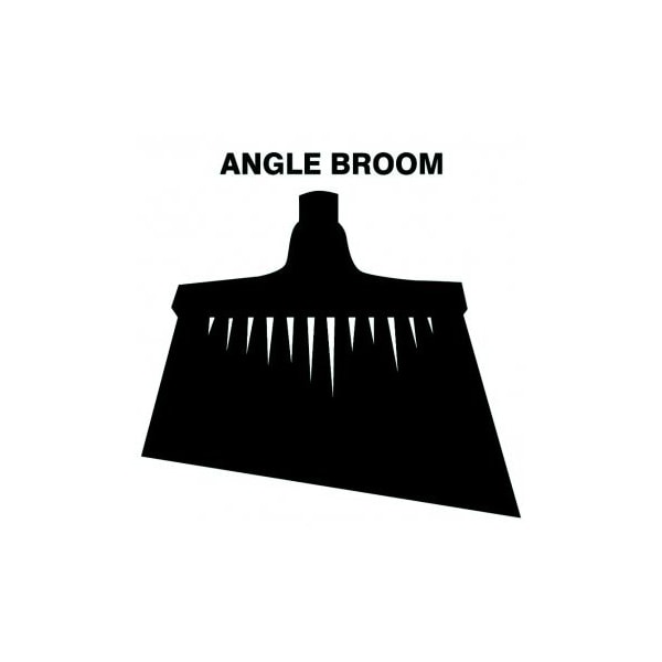 Accuform TOOL SHADOWS BROOM HEADS COLOR PVR328BK PVR328BK - main